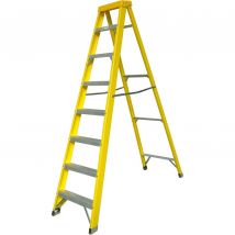 Zarges Fibreglass Swingback Step Ladder