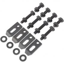 Draper 16 Piece Face Plate Clamp Set for 33893 Metal Lathe
