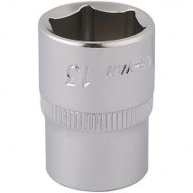 Elora 1/4" Drive Hexagon Socket Metric 1/4" 13mm