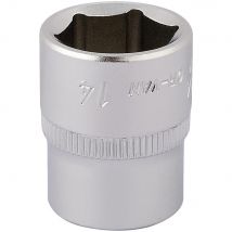Elora 1/4" Drive Hexagon Socket Metric 1/4" 14mm
