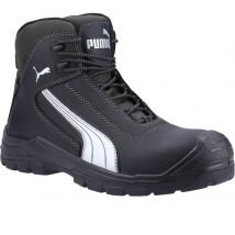 Puma Mens Safety Cascades Mid Safety Boots Black Size 8