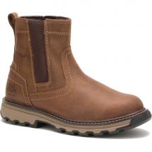 Caterpillar Mens Pelton Safety Boots Beige Size 6
