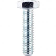 Hexagon High Tensile Set Screw Zinc Plated M6 25mm Pack of 500