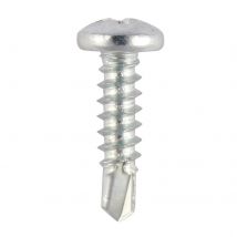 Pan Head Self Drill Screw Zinc Plated 4.2mm 19mm Pack of 1000