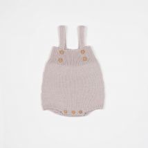 Kit Tricot Barboteuse Noix - Taille 1 mois - Natalys