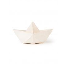 Jouet De Bain Bateau Origami Blanc - Oli Et Carol