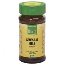 Senfsaat, gelb, gemahlen