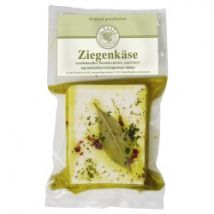 Griechischer Käse aus Ziegenmilch in Kräutermarinade