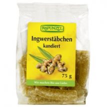 Ingwerstäbchen, kandiert