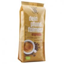 Espresso Faires Pfund, ganze Bohne