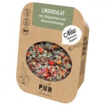 Linsensalat mit Paprika & Rauchöl