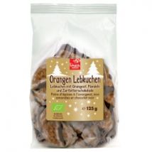 Orangen-Lebkuchen mit Zarbitterschokolade