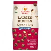 Laugenkugeln mit Schoko & Salz