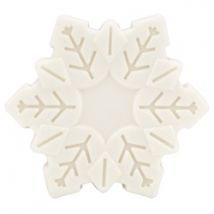 Schneeflocken-Pflanzenölseife