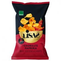 Kesselchips mit gegrillter Paprika