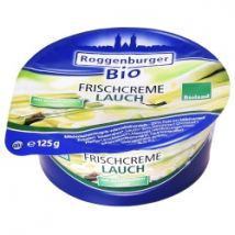 Frischcreme mit Lauch
