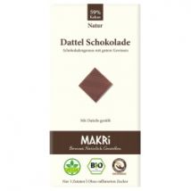 Dattel-Schokolade ohne raffinierten Zucker