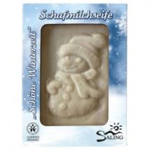 Schafmilchseife Schneemann