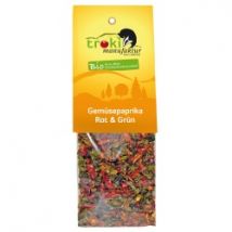 Gemüsepaprika rot & grün