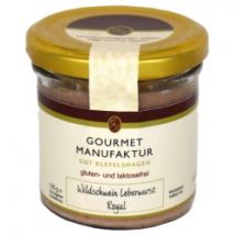 Wildschwein-Leberwurst Royal