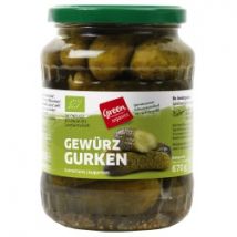 Gewürzgurken im Glas