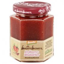 Erdbeer-Rhabarber-Fruchtaufstrich