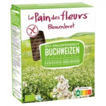 Knäckebrot Blumenbrot mit Buchweizen