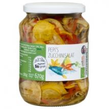 Zucchinisalat im Glas