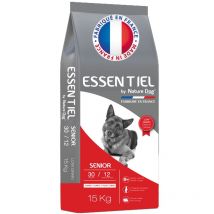 15kg Croquettes Senior sans céréales pour chien 30/12 Low Grain fabrication française