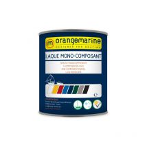 Orangemarine Laque bateau monocomposant Bleu Marine 0,75 L — Résine Alkyde‐Uréthane, Finition Brillante