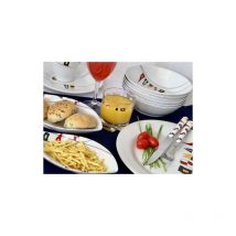 Set de 4 Plats à Appéritifs Regata Marine Business