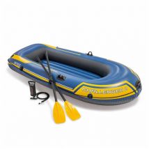 Bateau Gonflable Intex Challenger 2 + 2 Rames + Gonfleur