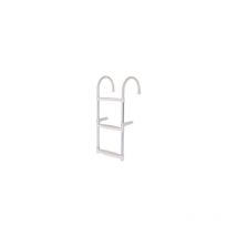 Echelle DE Bain Avec Tubes EN Aluminium Avec 3 marches - Blanc