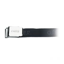 Ceinture Nylon Noire Boucle Inox Omer