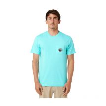 T-shirt ripcurl badge aqua
