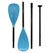 Pagaie Walk on Water Dual Tech 2‐en‐1 SUP/Kayak réglable 163–215 cm — Convertible kayak 223 cm — Aluminium anodisé, pâles nylon