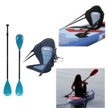 Siege + pagaie pour transformer paddle en kayak
