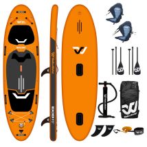 Pack Paddle Gonflable WOW Beacher 11.0 + 2 Dosserets + 2 Pagaies