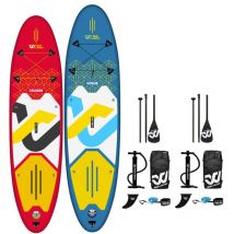Pack 2 Paddle Gonflable Complet WOW Cruiser 10.6 ET Vogue 11.0