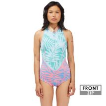 Shorty femme billabong salty dayz 1mm sans manches rose