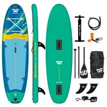 Paddle gonflable windsurf wow zephyr 10.6 - avec insert pied de mat