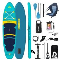 Pack Complet Paddle Kayak Gonflable Airgliss Moon 11.0 Jusqu'a 2 Personnes (max. 170kg)