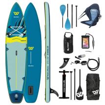 Pack Complet Paddle Kayak Gonflable WOW Rambler 12.0 Jusqu'a 2 Personnes (max. 190kg)