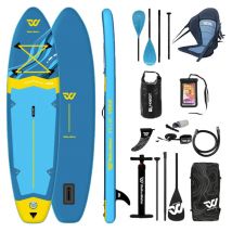 Pack Complet Paddle Kayak Gonflable WOW Vogue 11.6 Jusqu'a 2 Personnes (max. 180kg)