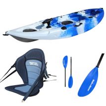 Pack Kayak Margouillet SIT ON TOP 1 Place Angler Bleu ET Blanc