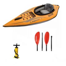 Advanced Elements Lagoon Pack Kayak Gonflable 1 Place – Kayak Loisir + Accessoires