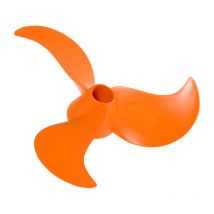 Hélice de Rechange Torqeedo V8/P350 Ø300 mm – Pour Cruise 2009+ (n° série >5000) – Arbre lisse avec goupille