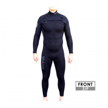 Combinaison Flexforce 4/3 front zip noir Vaikobi