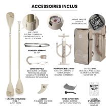 Pack Duo Paddle Gonflable Airgliss Comet 11.0