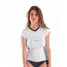 Lycra Jobe V-neck Femme Blanc